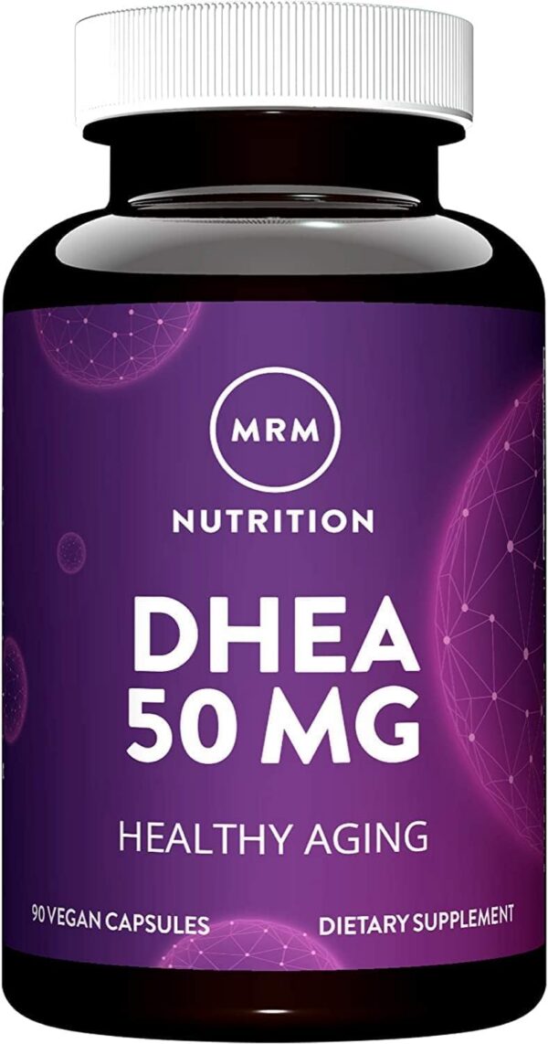 MRM DHEA 50 mg cápsulas micronizadas packaging
