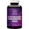 Frontal del frasco MRN glucosamina-condroitina-msm