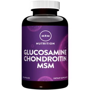 Frontal del frasco MRN glucosamina-condroitina-msm