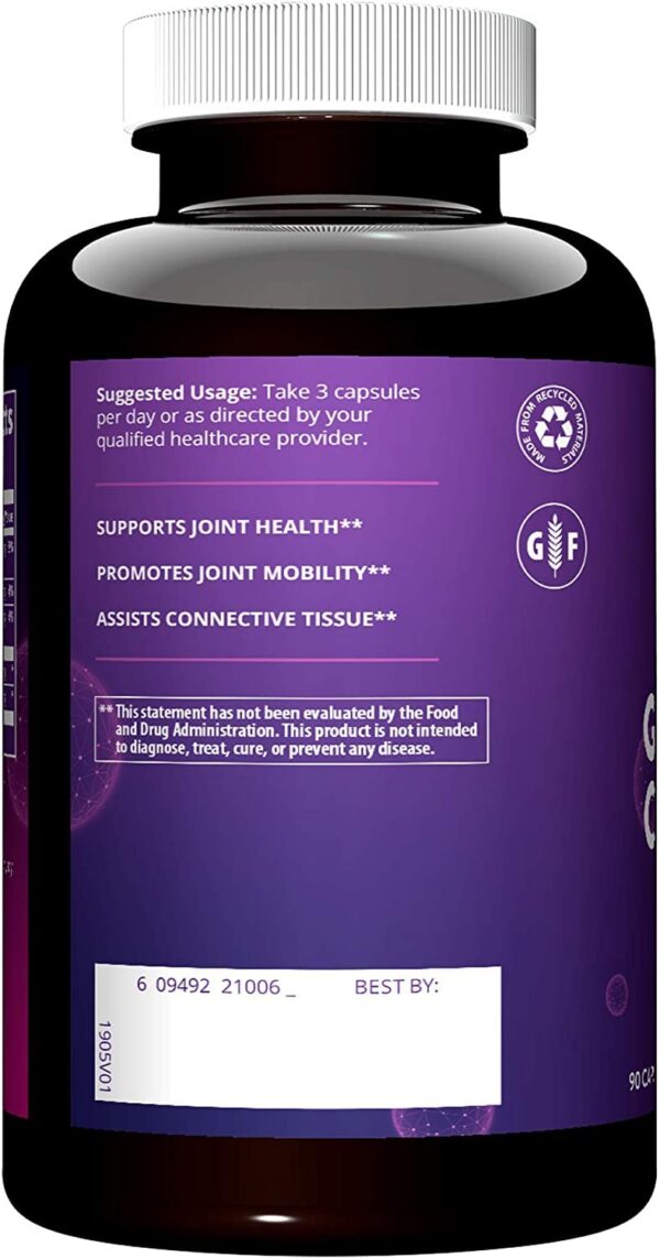 Detalle de ingredientes MRM glucosamina