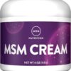 Version 1.0.0 MRM crema MSM con vitamina A y D, envase blanco 4 onzas