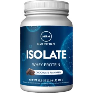 MRM Isolate Whey Protein botella frontal