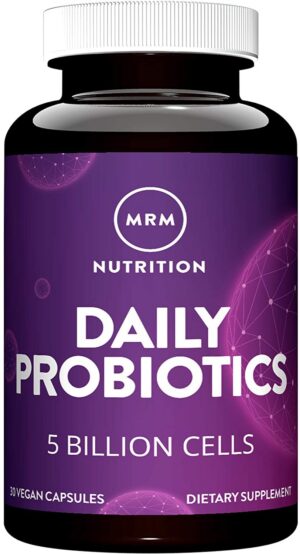 MRM Nutrition probióticos diarios con 16 cepas para salud intestinal