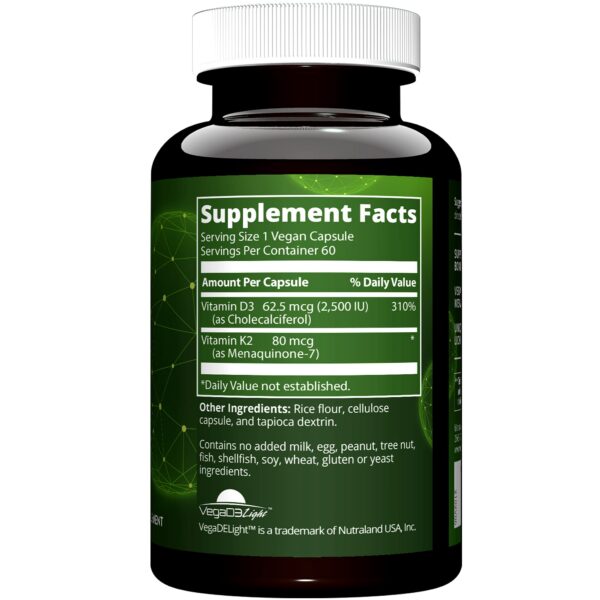 Frasco de cápsulas MRM vegan 60 porciones