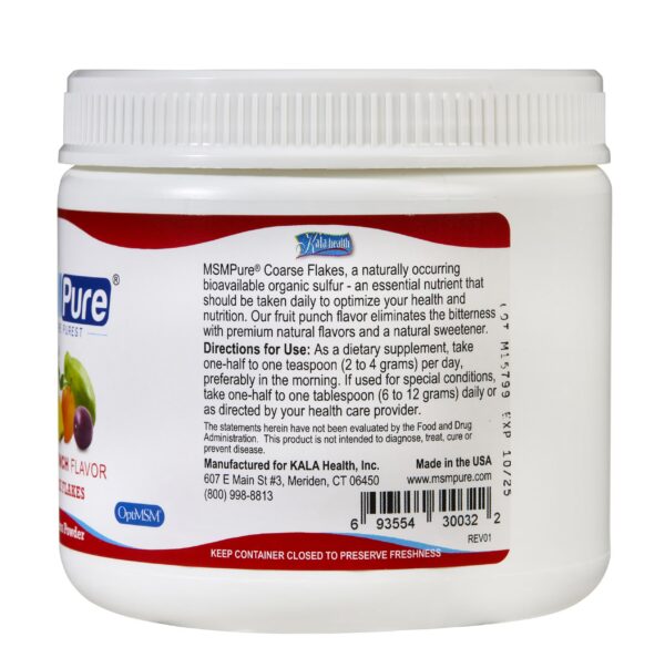 Version 1.0.0 Cápsulas MSM en frasco Limón-Lima