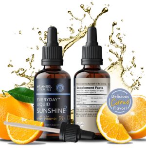 Version 1.0.0 Mt. Angel Vitaminas Suplemento Líquido D3 y K2