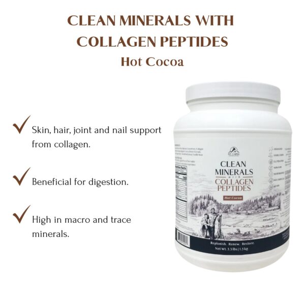 Vaso con polvo de cacao