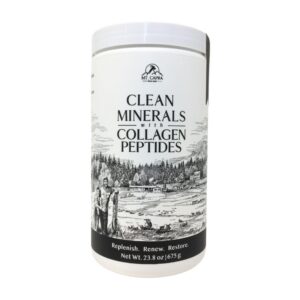 Mt. Capra Clean Minerals with Collagen Peptides frasco frontal