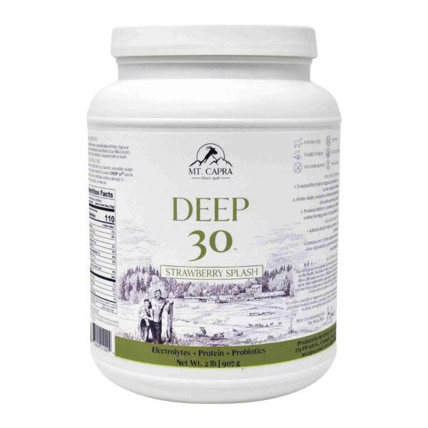Mt Capra Deep 30 frasco y etiqueta