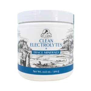 Version 1.0.0 Mt Capra electrolitos botella y etiqueta