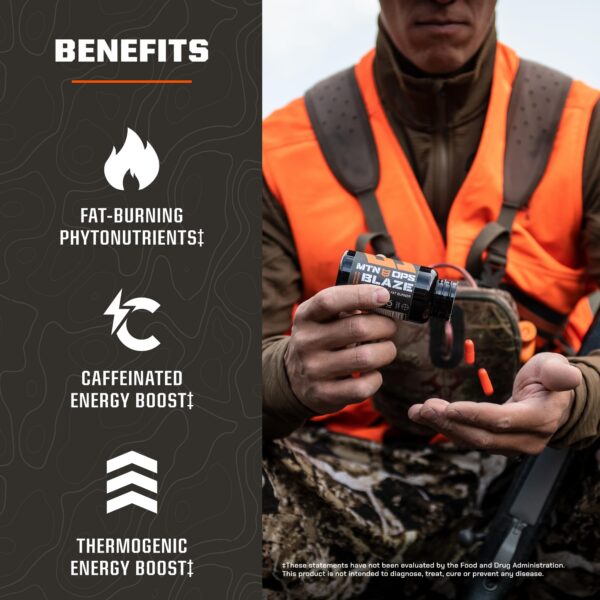 Blaze bottle label close-up