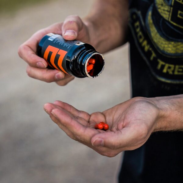 Serving size information on bottle