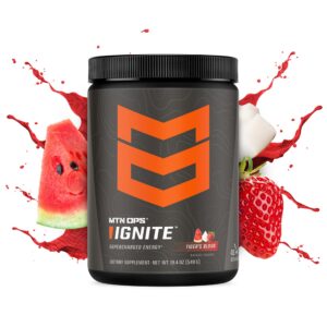 MTN OPS Ignite sabor Tiger's Blood envase frontal