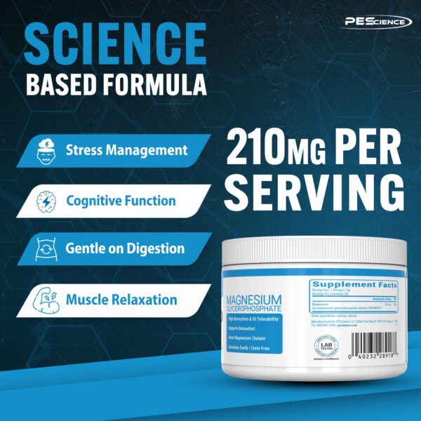 Version 1.0.0 Muestra de polvo Mag-GP y cucharilla de medición