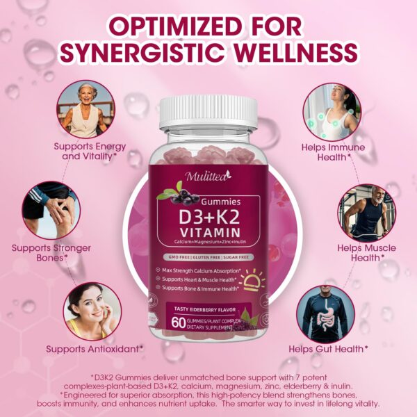 Mulittea Gomitas D3 K2 en blister