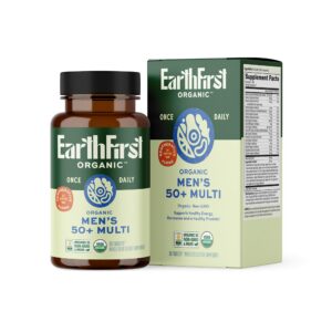 Multi diario orgánico EarthFirst para hombres 50+