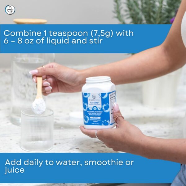 Etiqueta de Multiforce HydraAlka+ en frasco