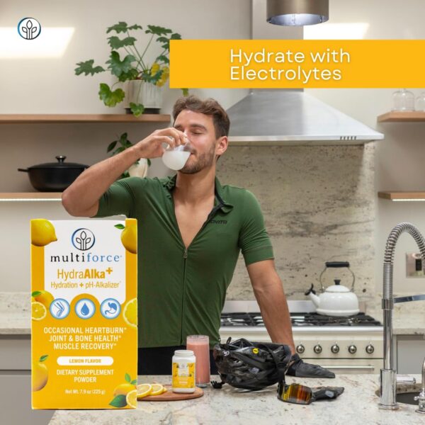 Frasco de enzimas digestivas con etiqueta