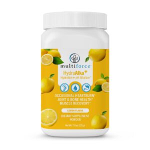 Frasco de HydraAlka+ alcalinizante premium