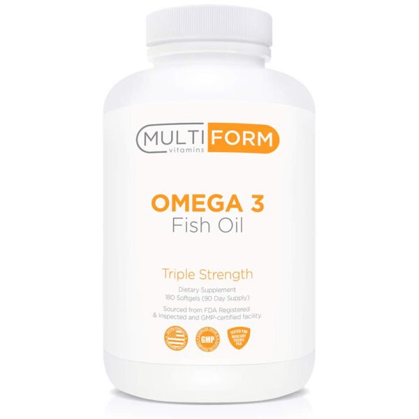 Multiform Omega 3 Fish Oil cápsulas portada