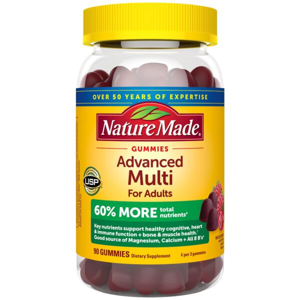 Gummies multivitamínicos para adultos