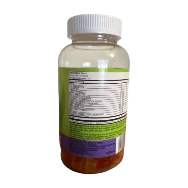 Multivitaminas para adulto vitaminas naturales en gomitas frutales