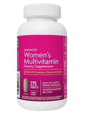 Multivitaminas avanzadas para mujeres 275 tabletas botella