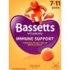 Multivitaminas Bassett's sabor naranja grande frasco