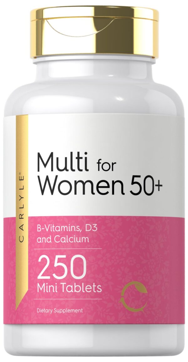 Multivitaminas Carlyle para mujeres mayores de 50 250 tabletas