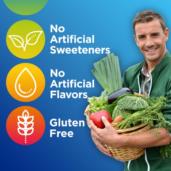 Multivitaminas Centrum gomitas para hombres sabor frutas variadas