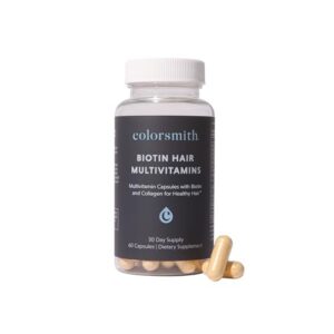 Multivitaminas colorsmith para el cabello con biotina