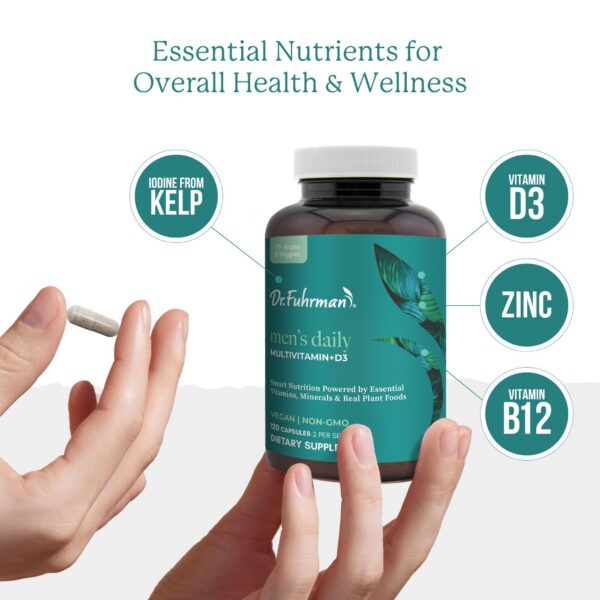 Multivitaminas Dr. Fuhrman soporte antioxidantes y salud próstata