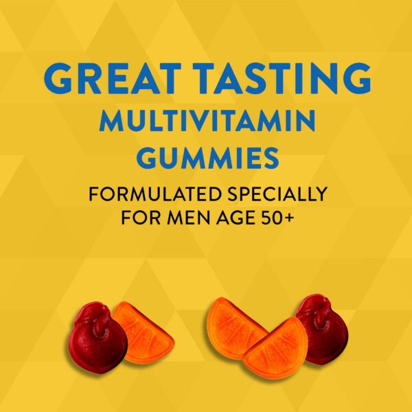 Multivitaminas gomitas hombre 50+ Nature's Way Alive 150 unidades