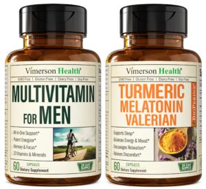 Multivitaminas para hombres Vimerson Health en frasco