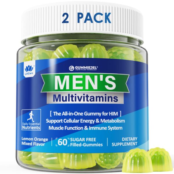 Version 1.0.0 Multivitaminas LILICARE para hombres en gominolas pack de dos