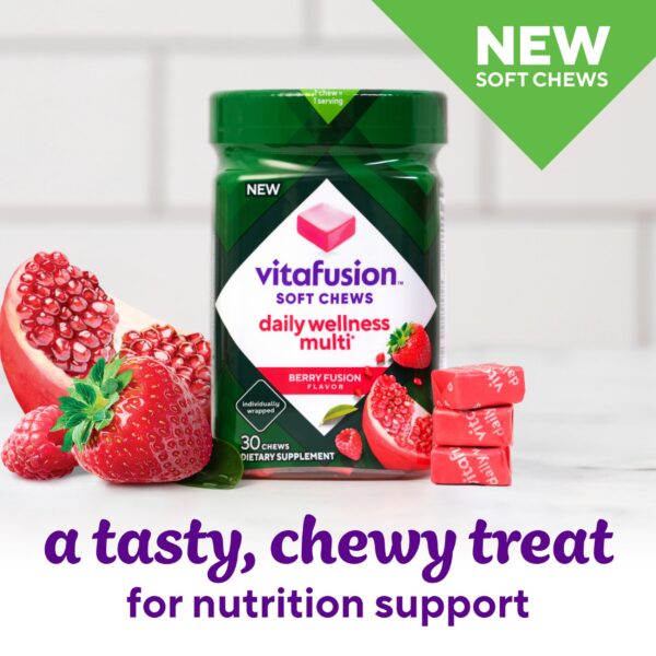 Multivitaminas masticables Vitafusion Daily Wellness Multi 30 masticables