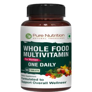 Version 1.0.0 Multivitaminas para mujeres Pure Nutrition con frutas y vegetales naturales