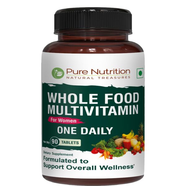 Multivitaminas para mujeres Pure Nutrition con frutas y vegetales naturales