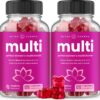 Version 1.0.0 Multivitaminas NutraChamps para mujeres paquete frontal 240 gomas