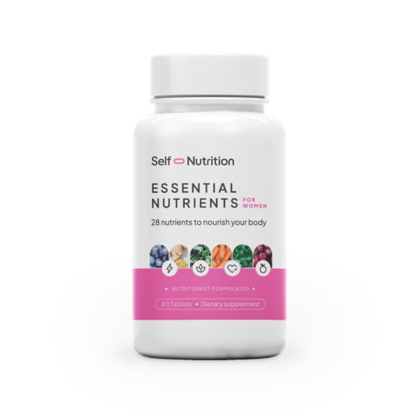 Multivitaminas veganas para mujeres SELF NUTRITION envase frente