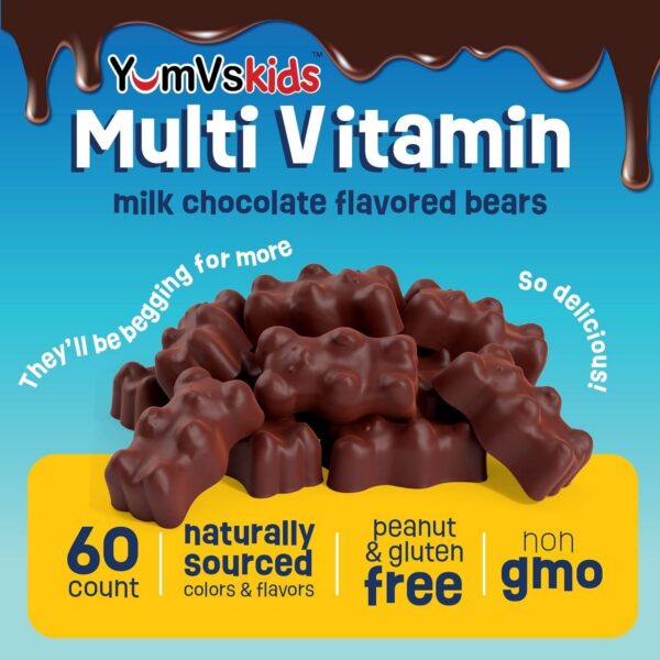Multivitaminas Yum-Vs masticables para niños