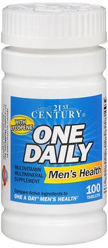 Multivitamínico 21st Century salud hombres paquete 2 x 100 tabletas