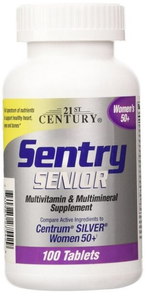 Multivitamínico 21st Century para mujeres 50+