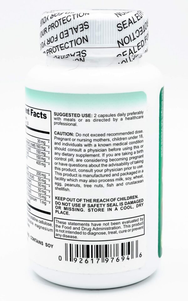 Multivitamínico apoyo hormonal contenido cápsulas