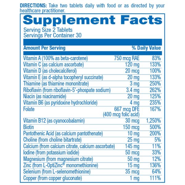 Multivitamínico AVED Eze frasco y tabletas