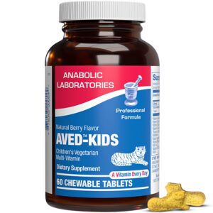 Version 1.0.0 Multivitamínico AVED para niños 60 tabletas masticables