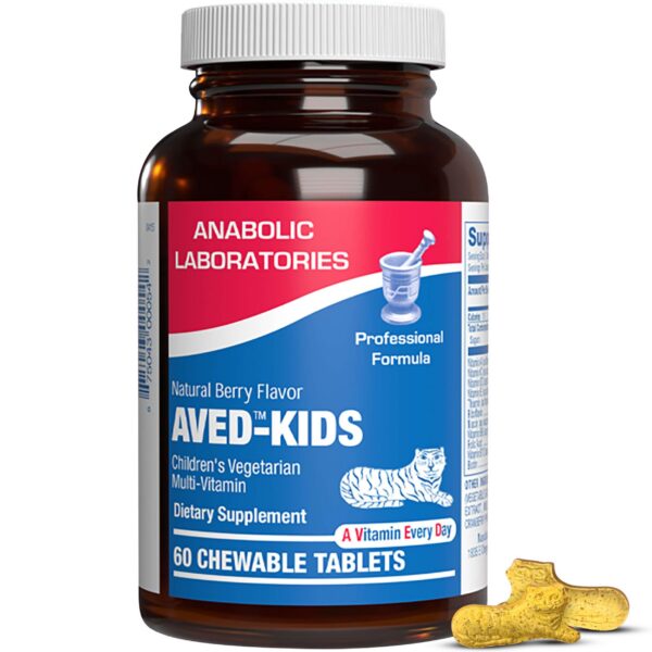 Multivitamínico AVED para niños 60 tabletas masticables