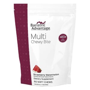 Version 1.0.0 Multivitamínico Bariatric Advantage Multi Chewy Bite sabor fresa sandía