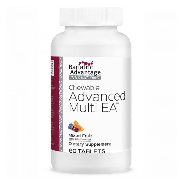 Multivitaminico masticable Bariatric Advantage 60 tabletas sabor frutas mixtas