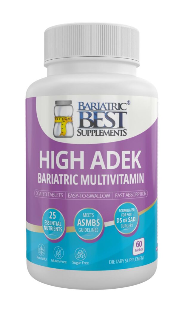 Version 1.0.0 Multivitamínico Bariátrico alto en ADEK 60 tabletas